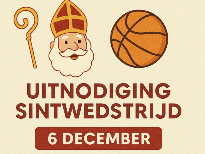 Uitnodiging Sintwedstrijd – 6 december